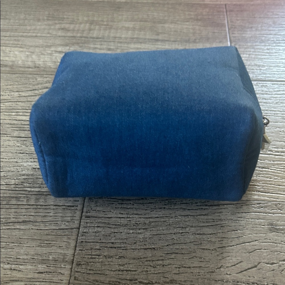 Dior Denim Blue Cosmetic Bag - Picture 10 of 14